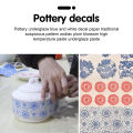 Ceramics Decals Delicate Exquisite Pottery Ceramics Clay Transfer Decals. 