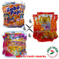 Baba Pops Baba Snacks & Lahori Gatte Mix Taste (12pcs). 