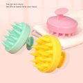 faraz store Silicone Shampoo Brush Head Scalp Massage Comb Hair Washing Comb Body Massage Brush Bath Shower Brush Salon Hairdressing Tool. 