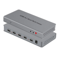 HDMI 4x1 1080P Quad Multiviewer Splitter with Seamless Switcher IR Control With Remort Control. 
