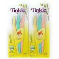 Pack Of 3 Twinkle Eyebrow Razor With Multicolor Stainless Steel Razor Face Hair Removal Razors Mini-Trimmer Shaper and Shaver for Girls & Womens  Facial Razor For Girls - 3 in 1. 
