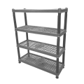 Plastic Shoe Rack Kitchen Stand Lightweight Shoe Organizer Entryway Hallway Closet Brown. 