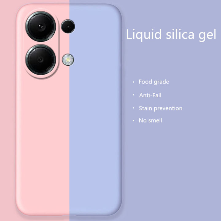 Biruiqu%20For%20Xiaomi%20Redmi%20Note%2013%20Pro%204G%20Case%20Liquid%20Silicone%20Soft%20Gel%20Rubber%20Shockproof%20Cover%20-%20Image%204