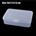Transparent Jewelry Storage Boxes Rectangle Plastic Case Necklace Earrings Rings Container Box Jewelry Organizer. 