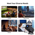 HY320 NTV, 1080P & Mini(720P) Projectors 500/390/300 ANSI Lumens Android 11 4K Native 1080P Wifi6 BT5.0 1920*1080/720P 10000 Lumens Allwinner H713 Home Cinema Outdoor. 