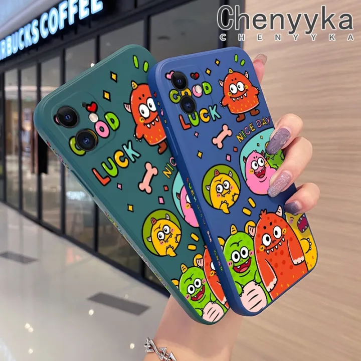 chenyyka%20For%20vivo%20V19(Indonesia)%20V19%20Neo%20Case%20Cartoon%20Cute%20Monster%20Pattern%20Creative%20Thin%20New%20Design%20Phone%20Case%20Square%20Edge%20Protection%20Softcase%20Silicone%20Casing%20Cover%20Shockproof%20Cases%20-%20Image%205