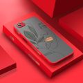 For VIVO Y53 Case With Simple artistic face Frosted Transparent Hard Casing soft Side Edge Square Silicone Cases Full Back Cover Camera New Design Phone Case Shockproof Protection Case. 