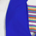 Women Bikini Close-fitting Women Beach Solid Color One-piece Bathing Suit. 