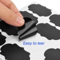 72pcs Spice Sticker Kitchen Label Sticker Waterproof Jar Stickers Storage Organizer Bottles Jars Stickers Blackboard Spices Tags. 