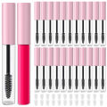 Pieces 10ml Empty Mascara Tube Wand Eyelash Container Bottle Sample Vials With Rubber Inserts 5. 