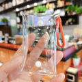 PVC Clear Mini Coin Purse Transparent Small Female Purses Women Kids Girls Key Lipstick Earphone Coin Storage Bags Wallet Pouch. 