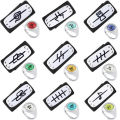 2pcs/SET Naruto Akatsuki Rings Headbands Cartoon Anime NARUTO Itchi Figure Cosplay Accessories Action Props Kids Gifts. 