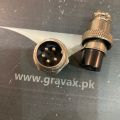 GX16 5PIN aviation plug and socket Docking cable connector set: female + male mounting hole:16mm. 