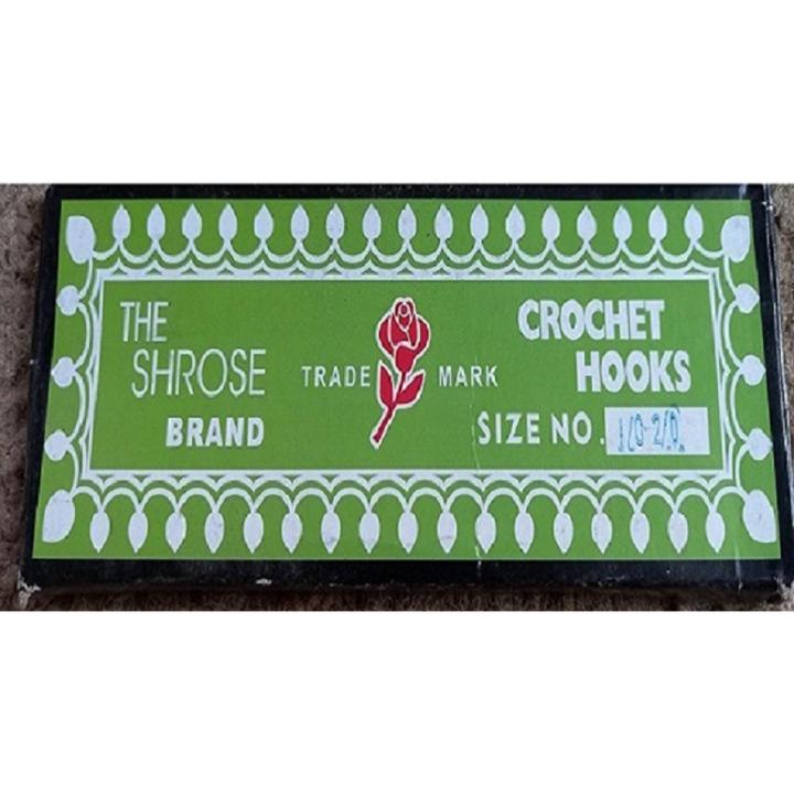 3pc Silver Double-sided Crochet Hook Size 1-2, 2-3, 3-4, 3-5, 5-6 mix sizes, Knitting, Crochet, Embroidery, Haberdashery