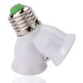 2 Way Screw E27 LED Base Light Lamp Bulb Socket. 