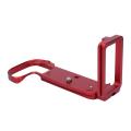 L-Shaped Metal Quick Release Plate Bracket Hand Grip for Canon EOS-R Mirrorless Camera. 