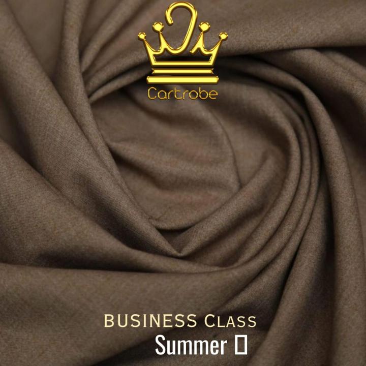 Wood Brown (Chocolate Brown) Business Class Wash n Wear Men Suit / Shalwar Kameez / Kamiz Shalwar / Kurta Pajama Unstitched Fabric