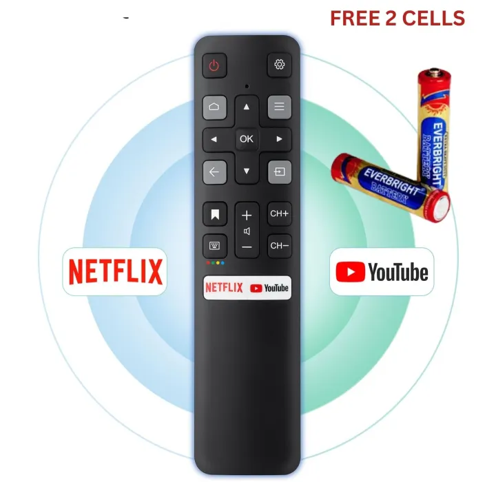 TCL Smart LED Remote, With Free batteries Cells, Command Pro – Ultimate ...