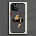Hot Game F-Fortnite Phone Case For iPhone 15 14 13 12 11 Pro Max mini XS XR X 8 7 6 Plus SE Frosted Translucent Cover. 