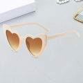 Mirage Heart-shaped Sunglasses Stylish Heart Shaped Sunglasses for Women Trendy Retro Sun Glasses with High Translucency Lens Perfect for Cosplay Decorative Use High Translucency Lenses Sunglasses. 