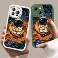 DEL for Huawei P30 Mobile Cover Cartoon Astronaut Phone Case PU Leather Soft Silicone Edge Back Cover. 