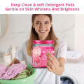 WBM Laundry Detergent Pods - 32Pcs  5 in 1 Ultra Powerful Washing Liquid. 