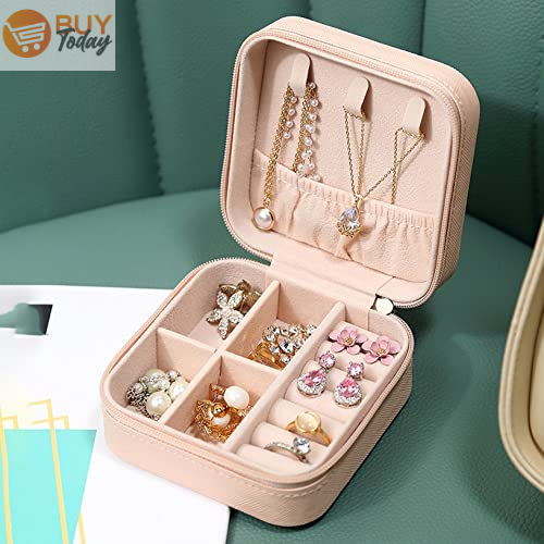Portable Jewelry Storage box | Organizer Box ,for Travelling Leather Box ,Latest Hair Accessories | Gift boxes For Jewellery, Mini jewelry storage box for multipurpose