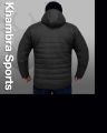 Mens Jackets Zip Up Quilted Bubble Coat Plain Padded Puffer Winter Warm Coats. 