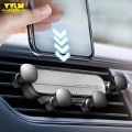 YYLM Gravity Car Phone Holder Air Vent Clip Mount Smartphone Stand In Car GPS Support For iPhone 14 13 Pro Xiaomi Samsung Huawei. 