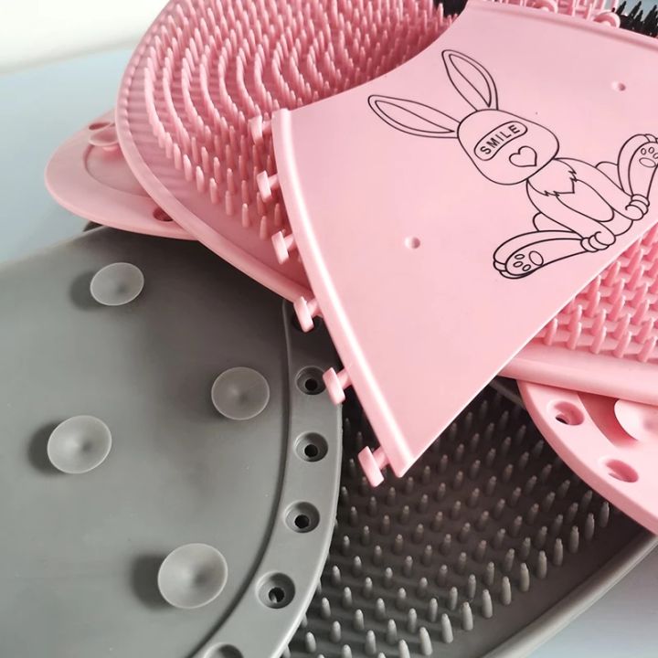 Silicone%20Foot%20Shower%20Massager%20with%20Non-slip%20Suction%20Cups,%20Bath%20Scrubber%20Cleaner%20Pad,%20Foot%20Massage%20Improve%20Circulation%20Reduce%20Pain%20Acupressure%20Mat%20for%20Feet,%20Rub%20Back%20Massage%20Brush%20Cleaning%20Bathing%20Tool%20Dead%20Skin%20Removal%20For%20Exfoliating%20Achy%20Large%20&%20Medium%20-%20Image%208