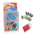 UNO H2O To Go Family Card Game, With 112 Cards, Waterproof Clear Plastic Cards For Kids Water Resistant 2-Sided Cards, Game Night Makes a Great Gift for 7 Year Olds and Up Kids. 
