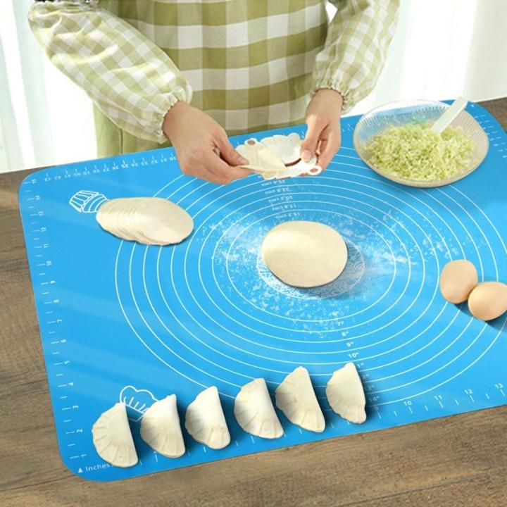 Silicone Baking Mat for Pastry & Roti Rolling Extra Large with Measurements