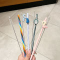 Starbucks straw special star to send redemption activities to replace straw mermaid bear accessories rainbow limited gift. 
