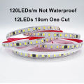 AC 220V LED Strip Lights 2835 120/240 LED/m 5M 220V LED Strip 220 V Volt High Brightness Lighting Diode Tape Lamp Flexible Soft. 