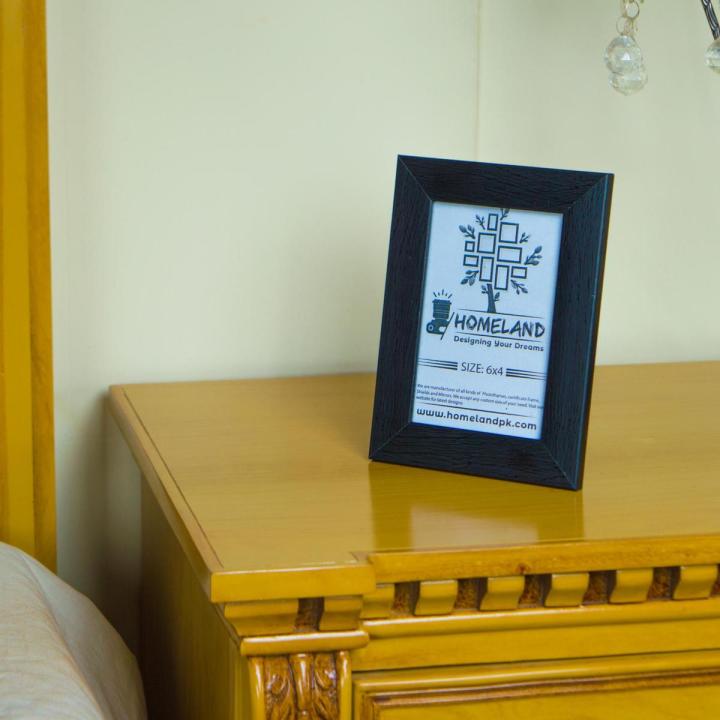 6x4 inch Picture Frames Made of PVC High Definition Glass for Table Top Display and Bedside table  photo frame Black Picture Frame Foto frame
