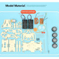 STEM Toys Science Project Education Diy Kit Wireless 4WD Remote Control Car Model Scientific Experiment Toys Kits. 