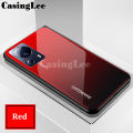 For Xiaomi 13 Lite Case Gradient Tempered Glass Protector Hard Casing Hp For Mi Xiaomi 13 Lite Back Cover. 