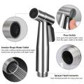 Muslim shower Toilet shower Steel Only handle Brown Silver Black Golden with and with out pipe chain Stainless steel hand shower or bathroom, washroom kitchen set with holder, hook Shattaf shower Back Push shower Head high pressure water look alike VRH. 