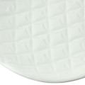 New Pineapple Spoon Rest 7.6 X 5.2 Inches Ceramic Spoon Holder White Utensil Rest Stove Top. 