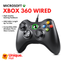 Xbox 360 Gamming Wired Controller with Vibration Feedback, Wired Reliability ,USB Interface Gamepad - by Unique Mall.. 
