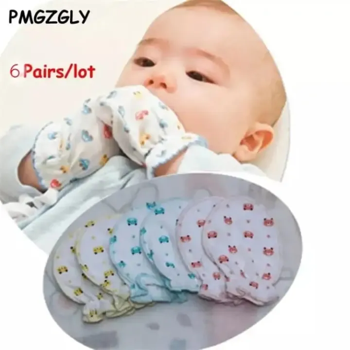Momme%20Pack%20Of%204%20Pairs%20Soft%20Cotton%20Baby%20Mittens%20For%20Newborn%20Baby%20Gloves%20Baby%20Infant%20-%20Image%205