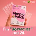 Pure O Fresh Pimple Patch | 36 Pcs Invisible Acne Pimple Patch Stickers by Pure O Fresh for Covering Blemishes. 