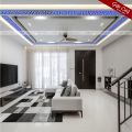 Gift City Blue Mirror Tile Stickers | Self-Adhesive Acrylic Wall Décor | DIY Home Decoration – 5/10/20/40/80 Pcs (60x60mm). 