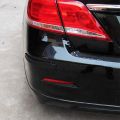 Car Bumper Protector Rubber Strips, Carbon Fibre Front and Rear Side Bumper Guard Cover for SUV MPV Pickup Truck, 2 Pcs. 