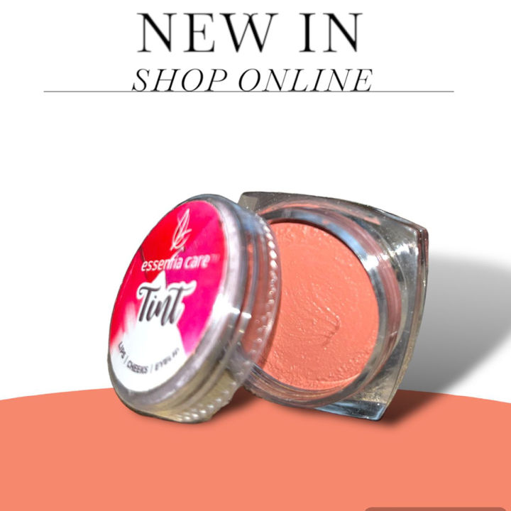 Essentia Care Tint - Lip Tint - Cheeks Tint - Eyelid tint - Creamy Tint - Pigmented Tint - Pigmented blush - Tinted Lips - Premium Lip And Cheek Cream Tint - Cheek Stain