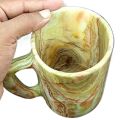 Mug Onyx Hand Made 1 Piece Crafted Healing Stone Coffee, Tea Mug a Best Decoration & Gift Piece (Marble/Onyx Hand Crafted). 