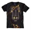 Men's 3D Printed Lion Shirt - All Over Animal Graphic T-Shirt | Custom Digital Print Clothing. 