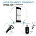 2-IN-1 WIRELESS ADAPTER BLUETOOTH TRANSMITTER AND RECEIVER 3.5MM CAR KIT FOR HEADPHONES , TV, COMPUTER, MP3/MP4. 