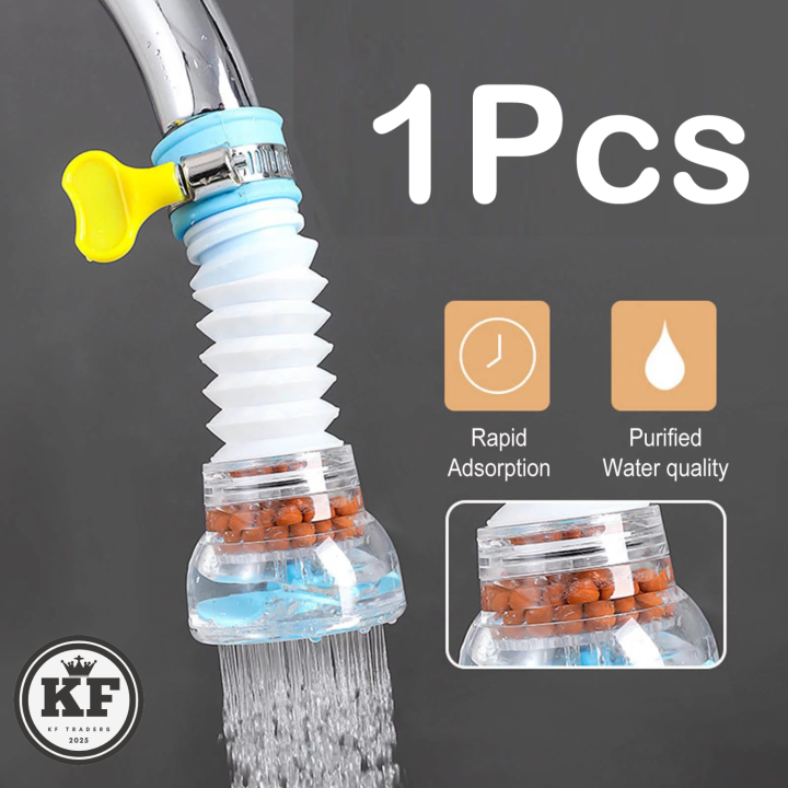 New Fan Faucet With Clip 360 Adjustable Flexible Kitchen Faucet Tap ...