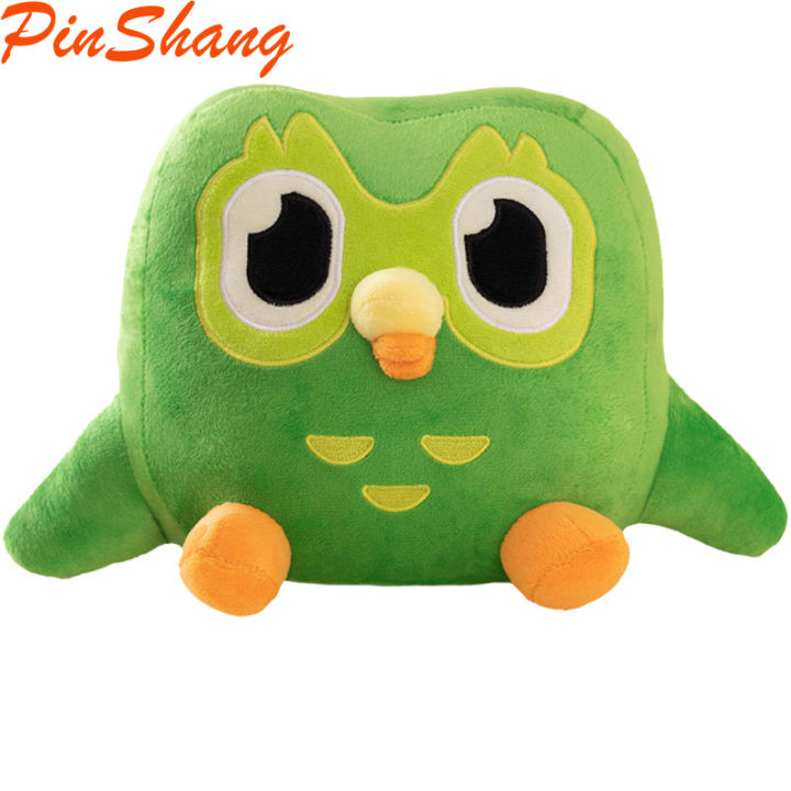 PinShang 20cm Duolingo Owl Plush Toy Duo Plushie Of Duo The Owl Cartoon Soft Stuffed Plush Doll For Kids Birthday Gifts
